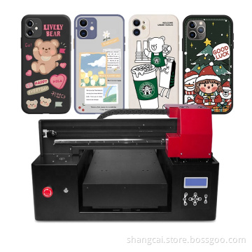 SC-ZZ1S uv led printer for phone case acrylic printing machine